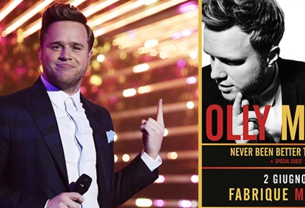 Concorso Gioca e Vinci i biglietti del concerto di Olly Murs