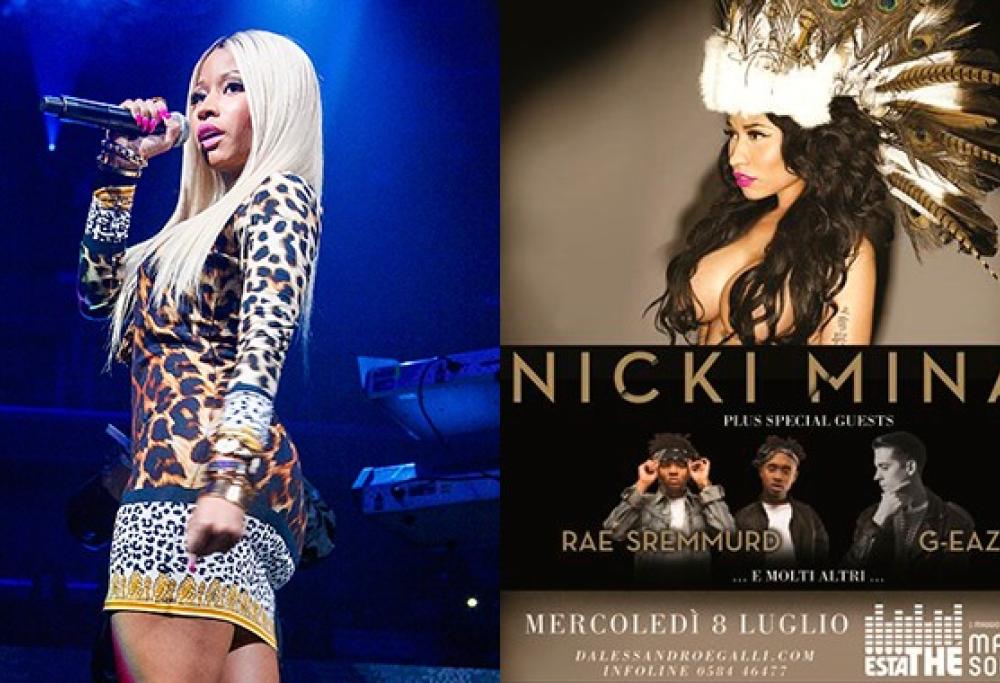 NICKI MINAJ IN CONCERTO