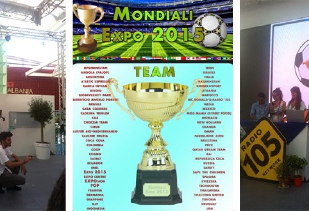 Partono i Mondiali di calcio a cinque a Expo 2015!