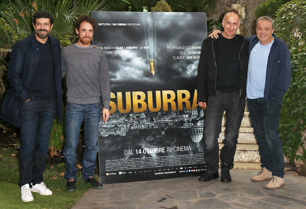 Pierfrancesco Favino e Claudio Amendola a 105 Friends