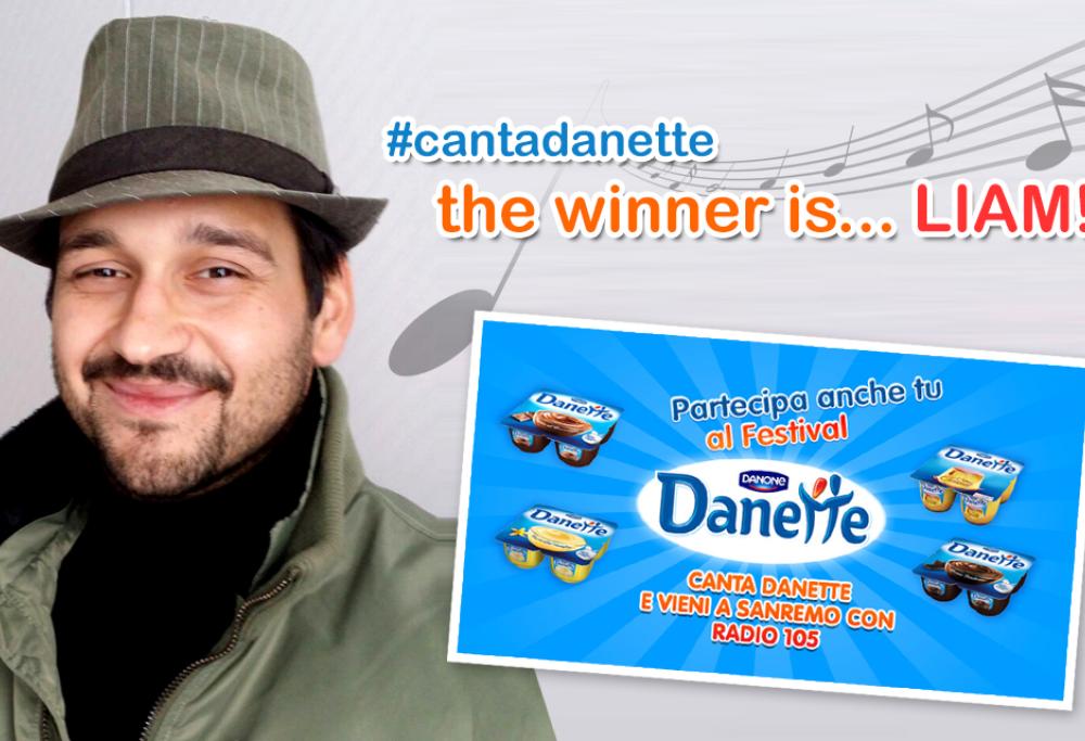 Liam, il vincitore della prima edizione di CANTA DANETTE, è pronto a gustarsi il suo super-premio!