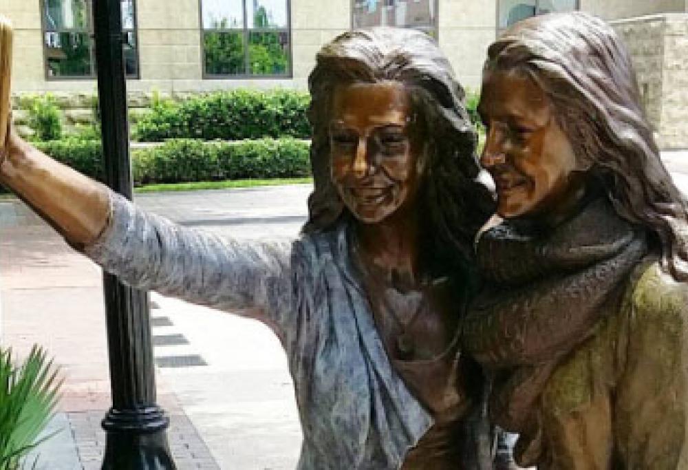 Un monumento al.. selfie!