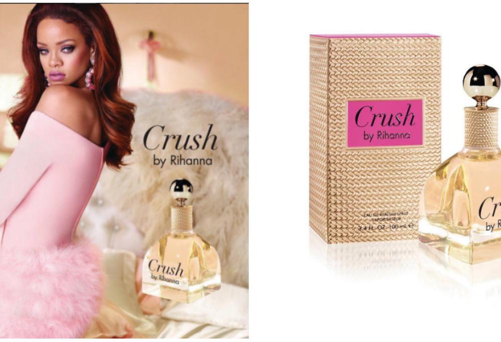 Rihanna lancia Crush, la sua nuova fragranza per l'estate
