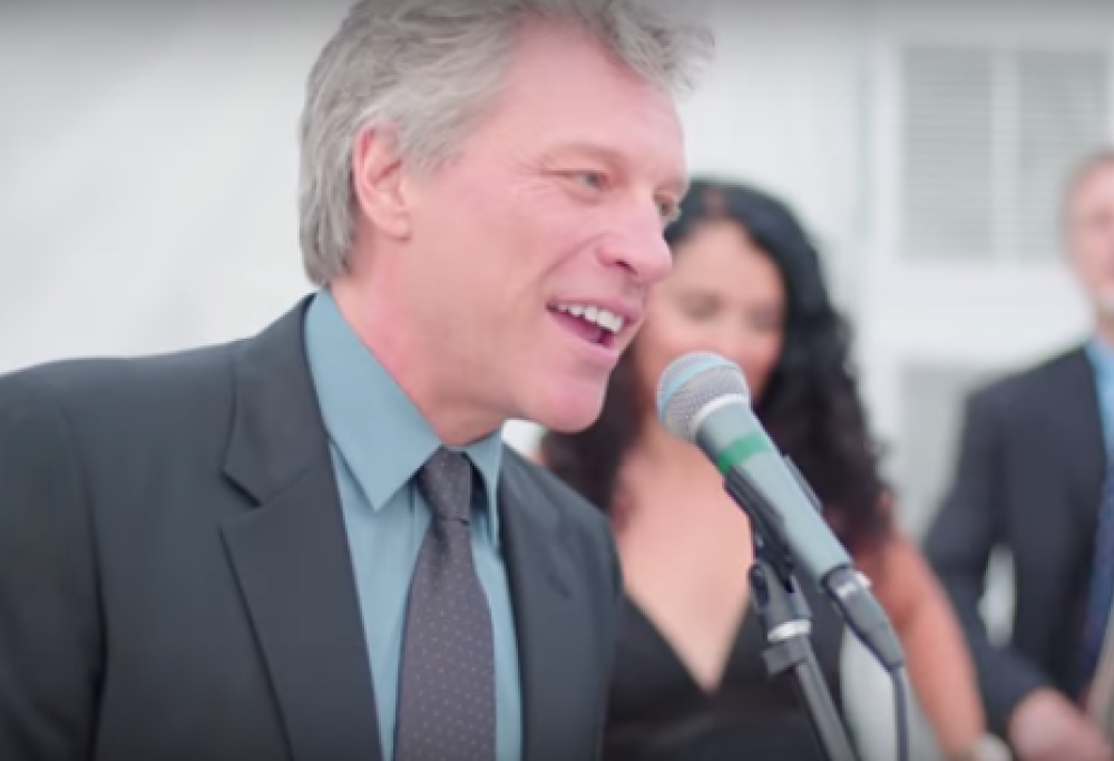 Bon Jovi: ospite a sorpresa nel corso di un matrimonio