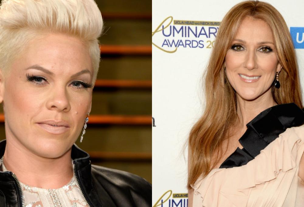 Pink scrive una canzone per Celine Dion