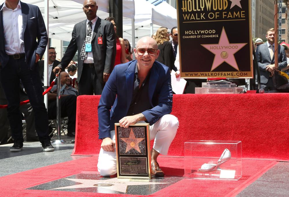 Pitbull: una stella sulla "Walk of Fame"