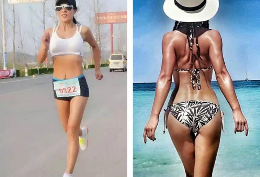 Quanti anni le daresti? Ecco il risultato di anni di sport