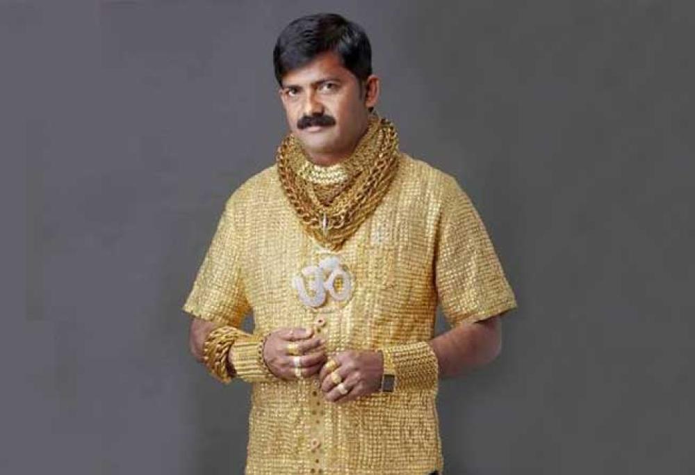 Camicia uomo oro hot sale