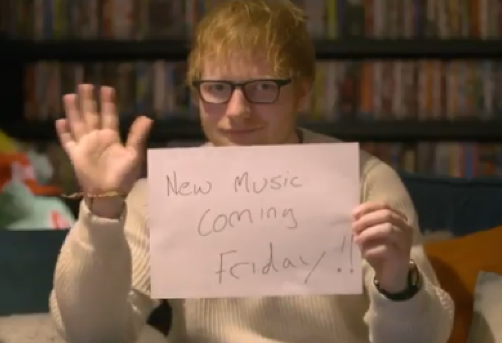 Ed Sheeran: il nuovo album sarà un doppio