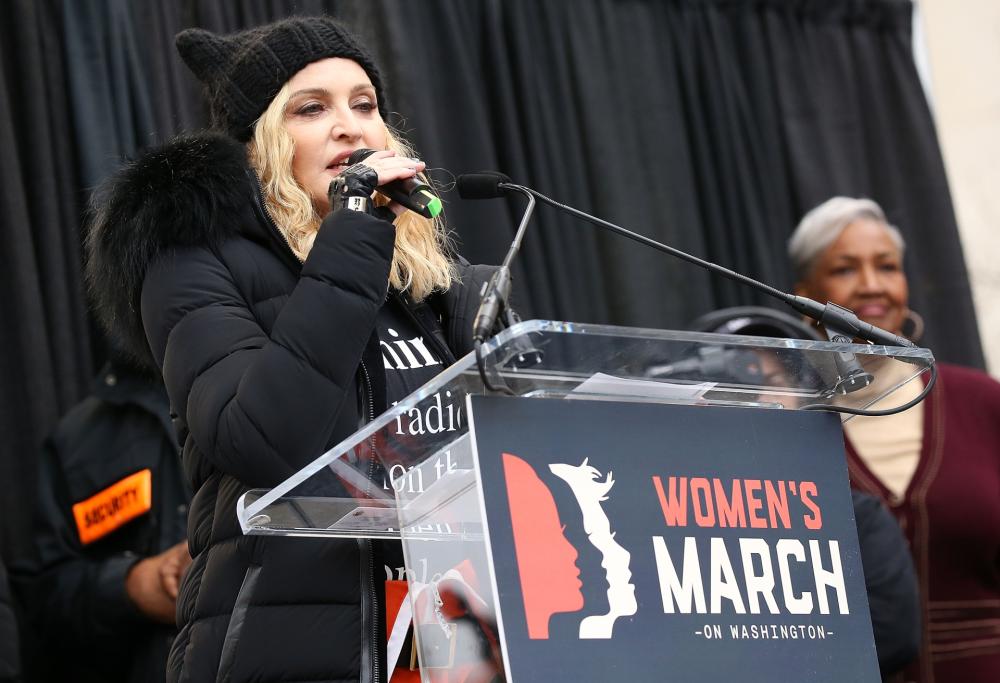 Madonna nei guai per una frase su Trump