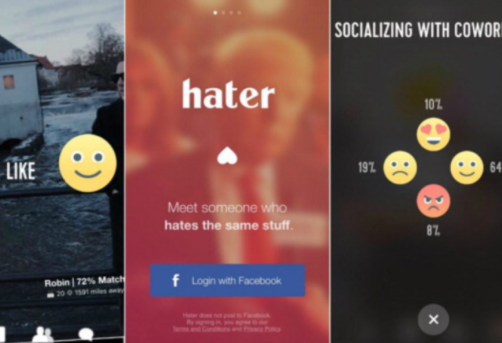 Arriva Hater, l’app che rivoluziona il dating: a unire è l’odio in comune