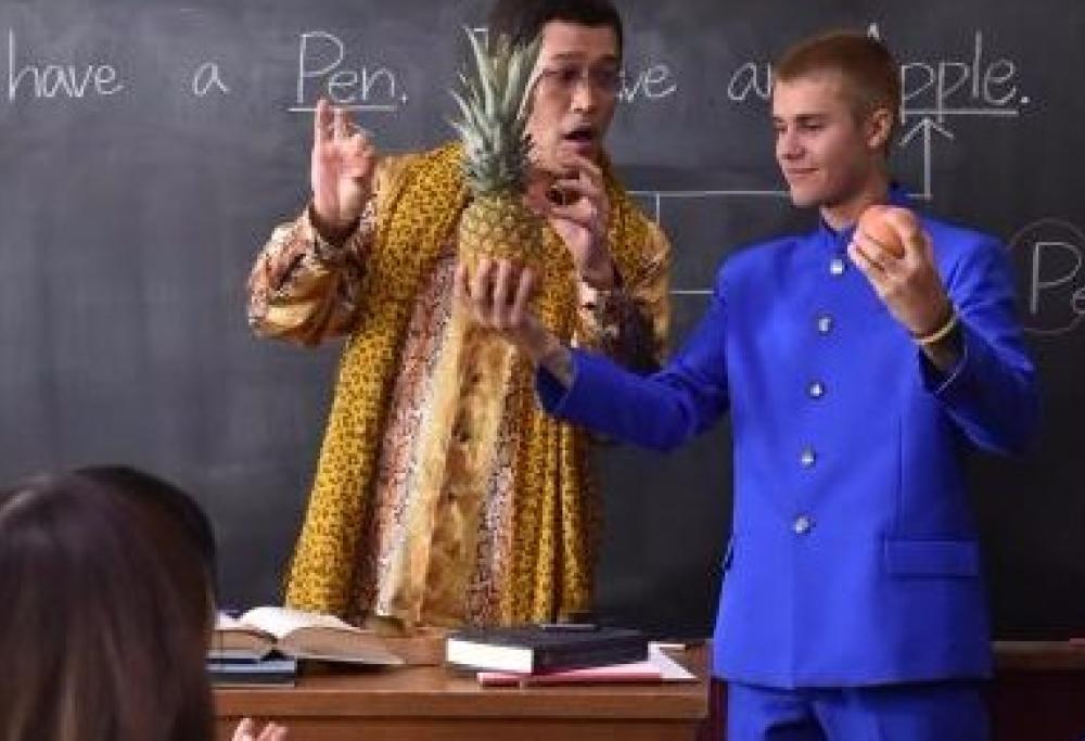 Justin Bieber: nuovo spot con Piko-Taro