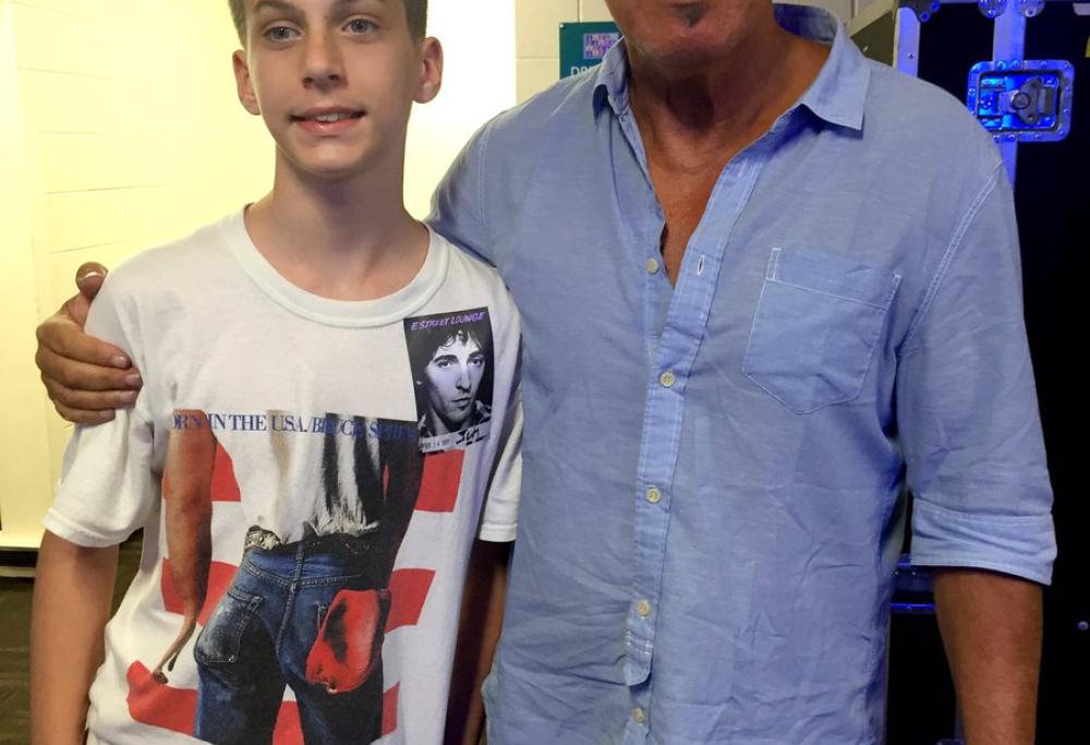 Bruce Springsteen ha insegnato a un ragazzo disabile a parlare, leggere e scrivere