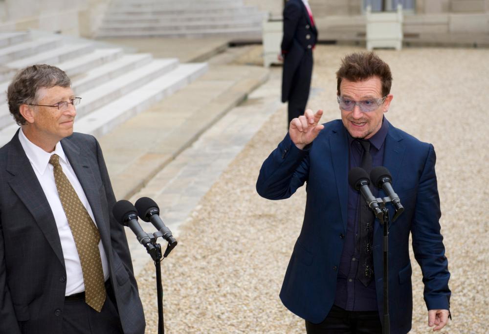 Bono e Bill Gates alleati per l’Africa