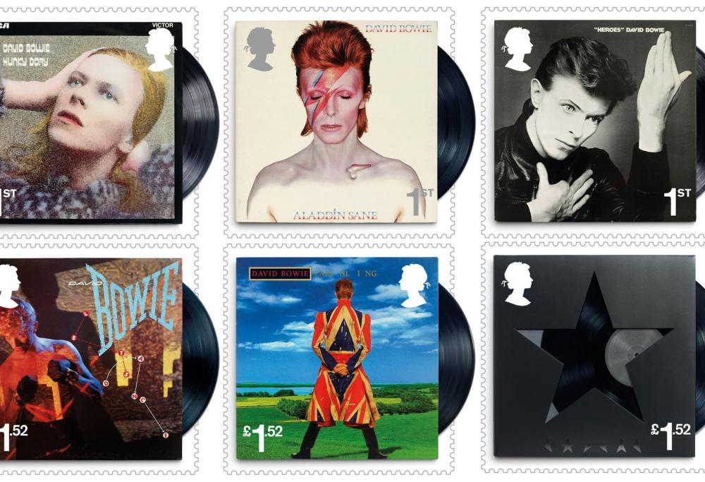 David Bowie: i francobolli nello spazio!