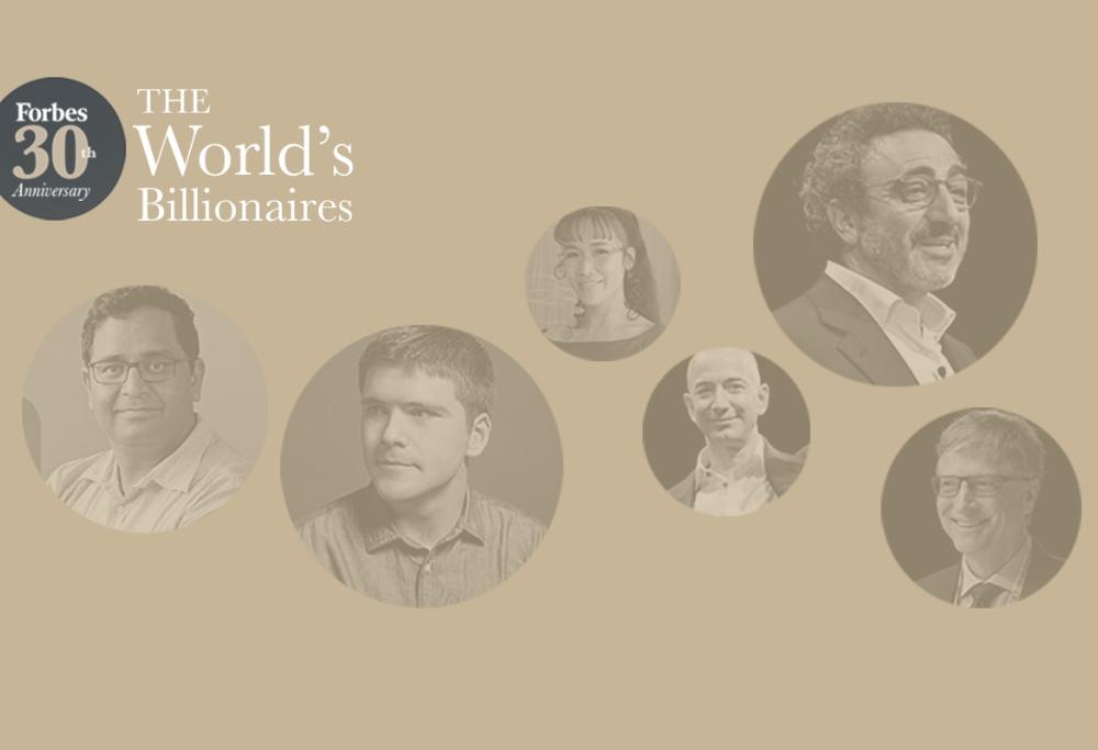 I più ricchi del mondo, la classifica Forbes