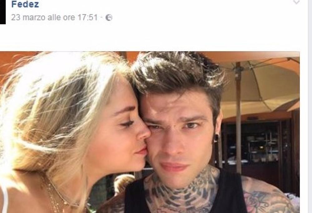 Fedez saluta Chiara Ferragni: “E’ tempo di tornare a casa”