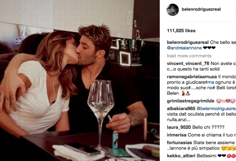 Belen sarebbe pronta al matrimonio con Iannone