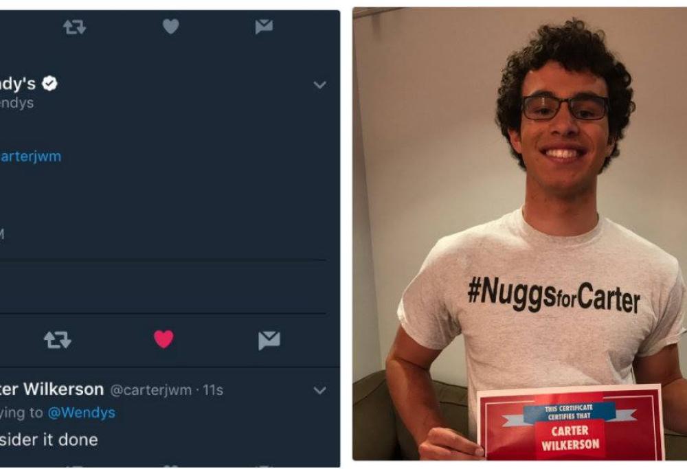Fa il tweet più condiviso della storia e vince pollo gratis per 1 anno
