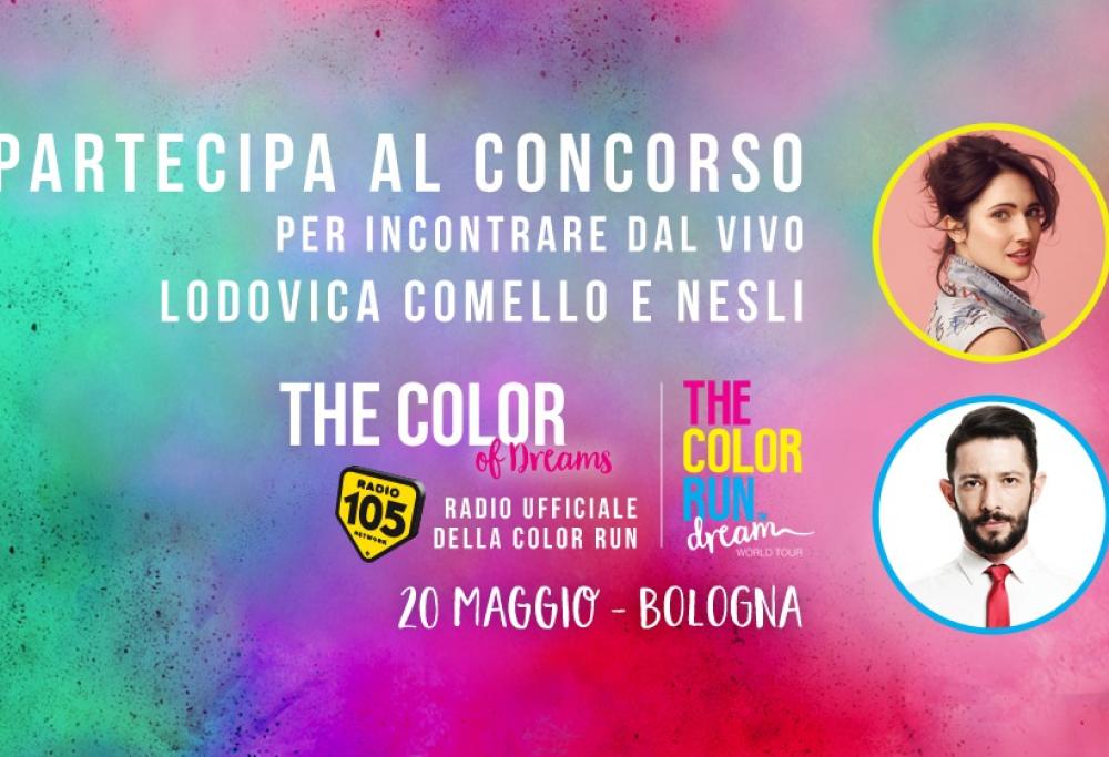 Vinci il Meet&Greet con Lodovica Comello e Nesli e partecipa all'estrazione finale del viaggio a Barcellona per correre la tappa dell'1/10/2017 della The Color Run Dream 2017!