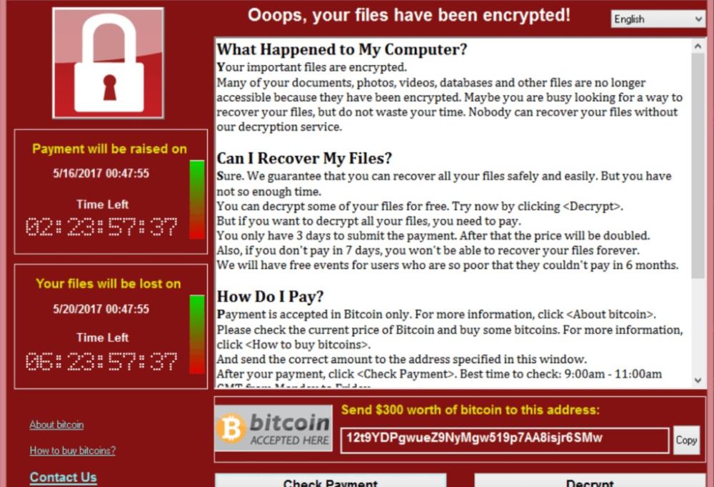 Cos'è WannaCry e come difendersi dal virus