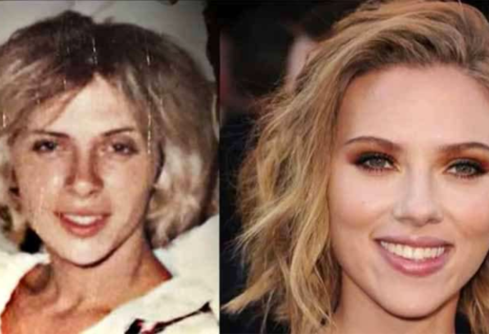 Scarlett Johansson: a cena con la sosia!