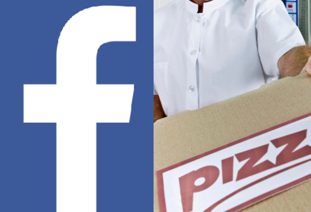 La cena? Ve la porta a casa direttamente Facebook!