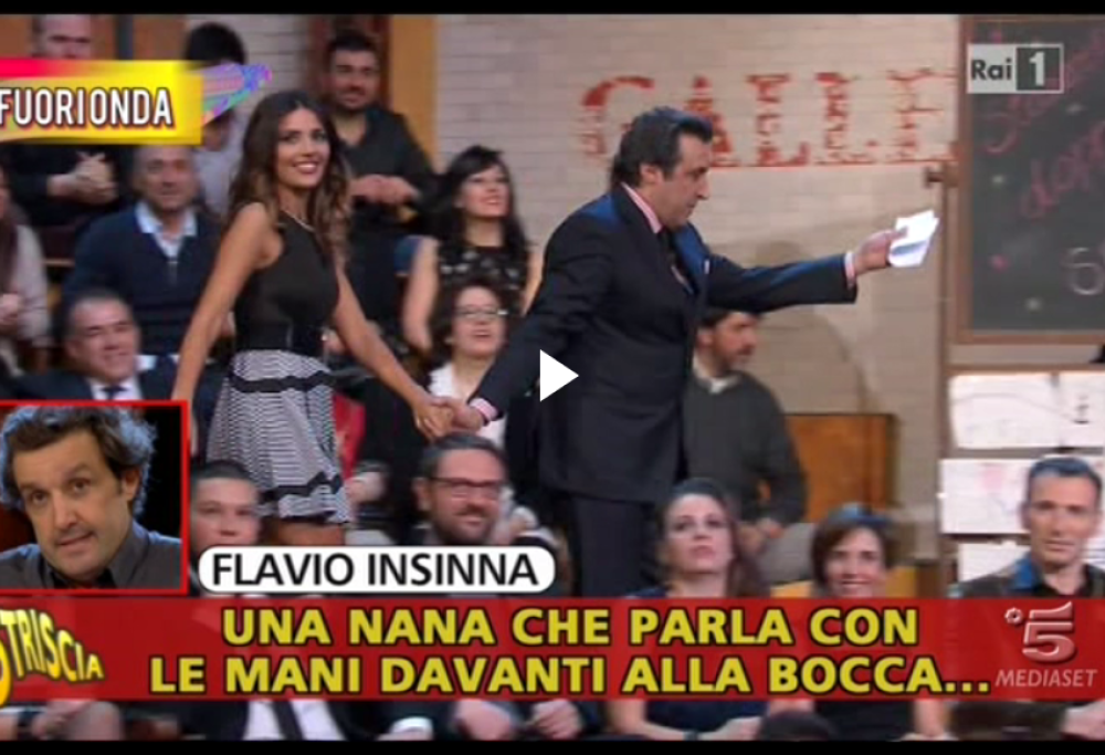 Fuori onda shock di Flavio Insinna: insulti pesanti ai concorrenti