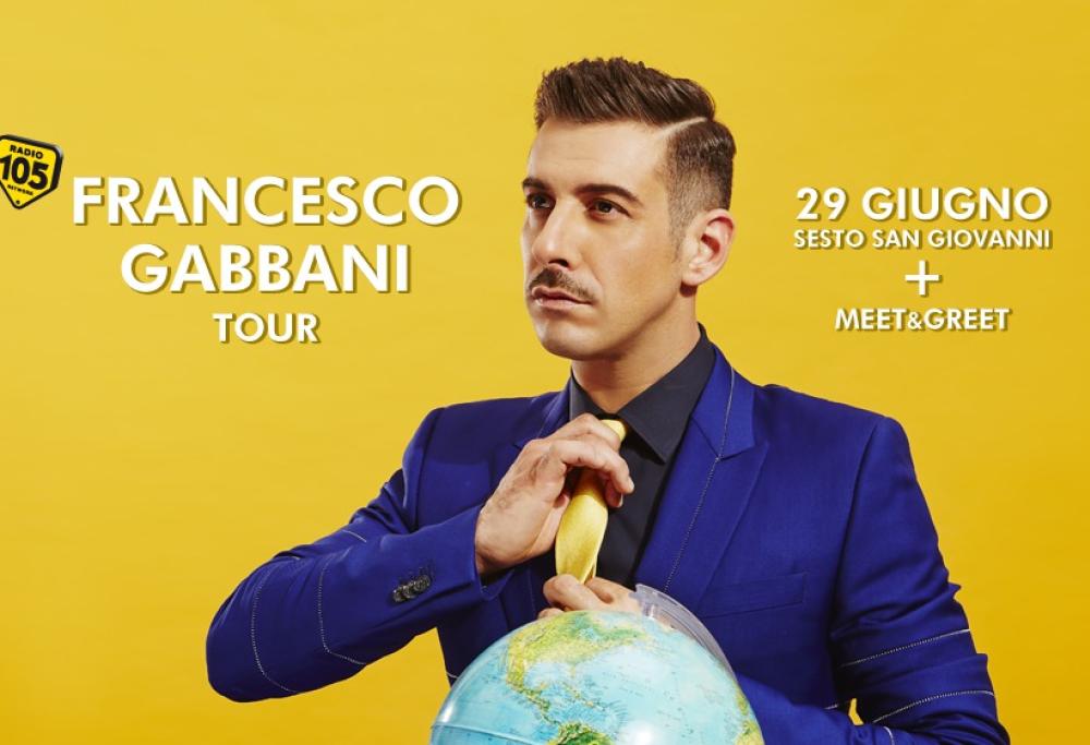Ti piacerebbe incontrare Francesco Gabbani? Con Radio 105 potresti andare al concerto del 29 giugno!