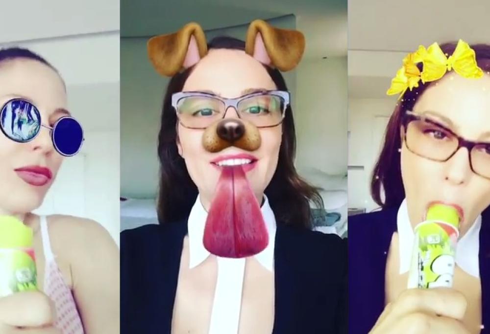 Naike Rivelli, nuova provocazione: simula sesso orale con un ghiacciolo. Il video