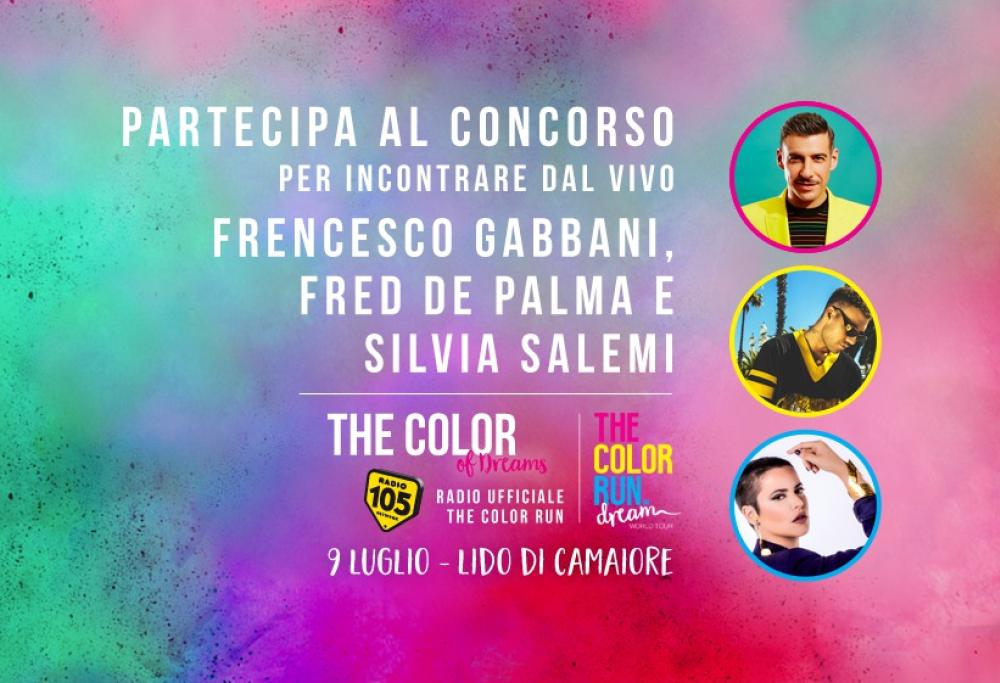 Ti piacerebbe incontrare dal vivo Francesco Gabbani, Fred De Palma e Silvia Salemi alla tappa di Lido di Camaiore?