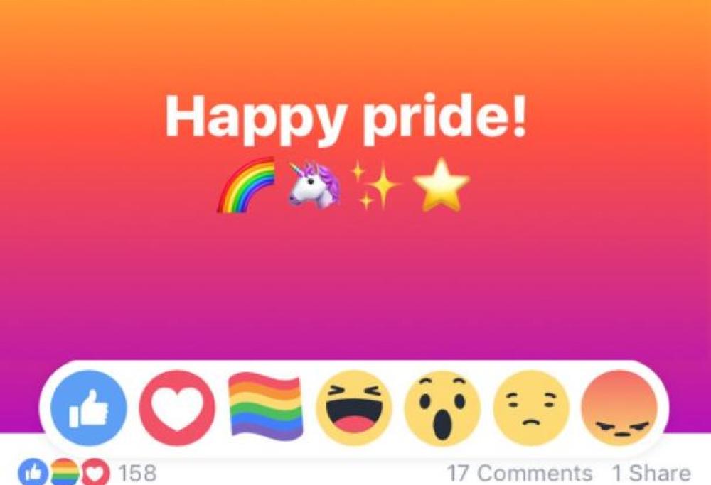 Facebook: arriva la reazione arcobaleno, ecco come attivarla