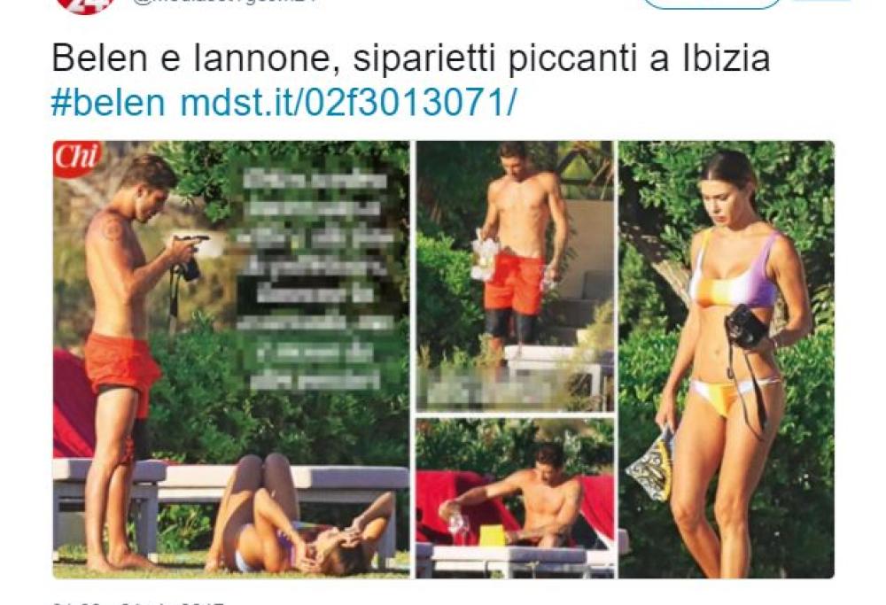 Belen e Iannone, vacanza sexy ad Ibiza!