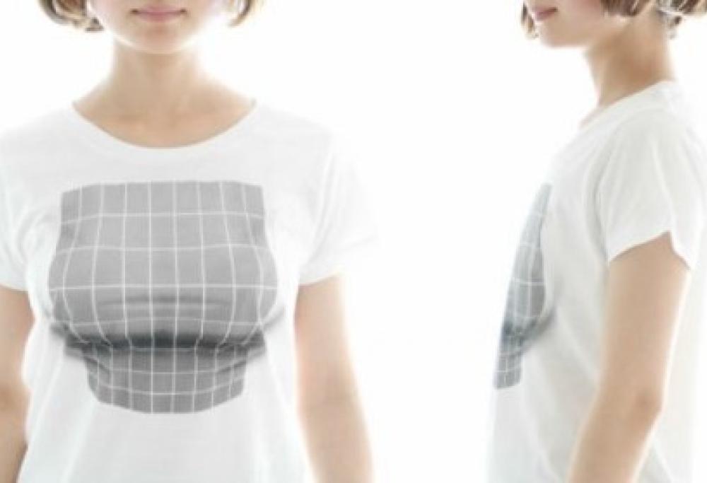 Illusion Grid: la T-shirt che fa apparire il seno più grande