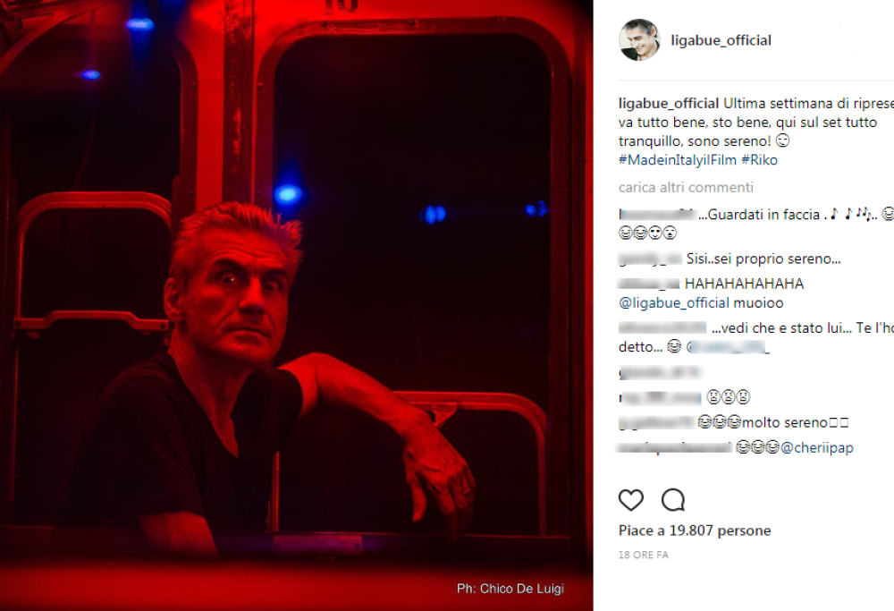 Ligabue: terminate le riprese per "Made in Italy" in Emilia