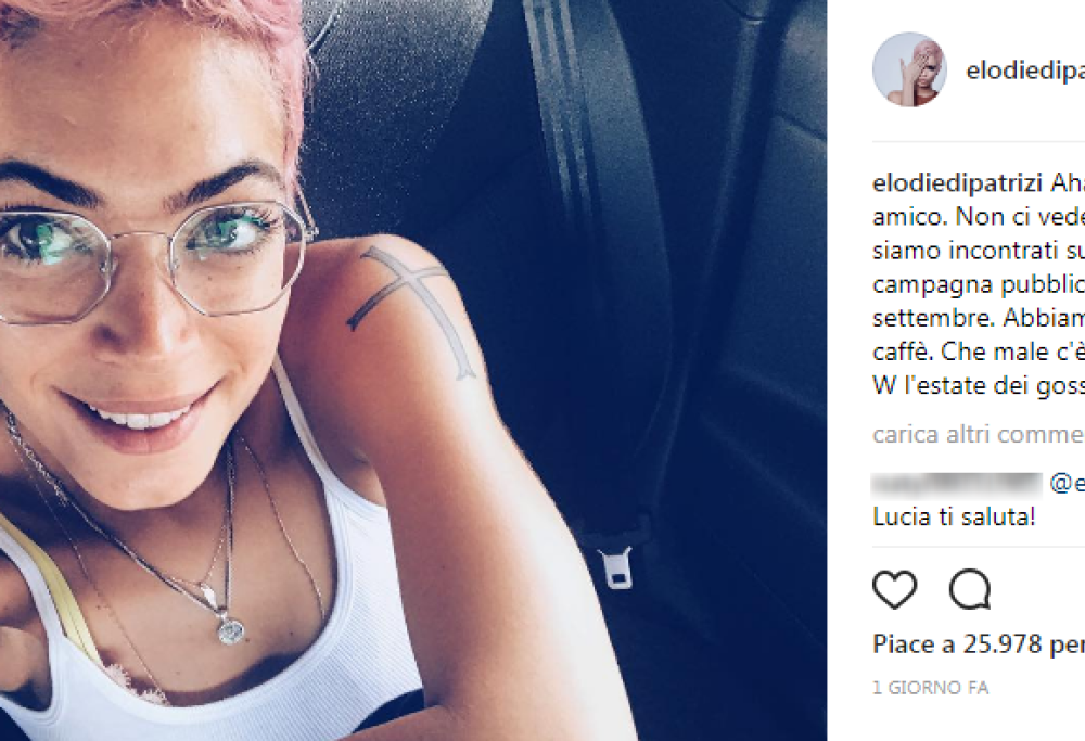Elodie smentisce il flirt con Stefano De Martino