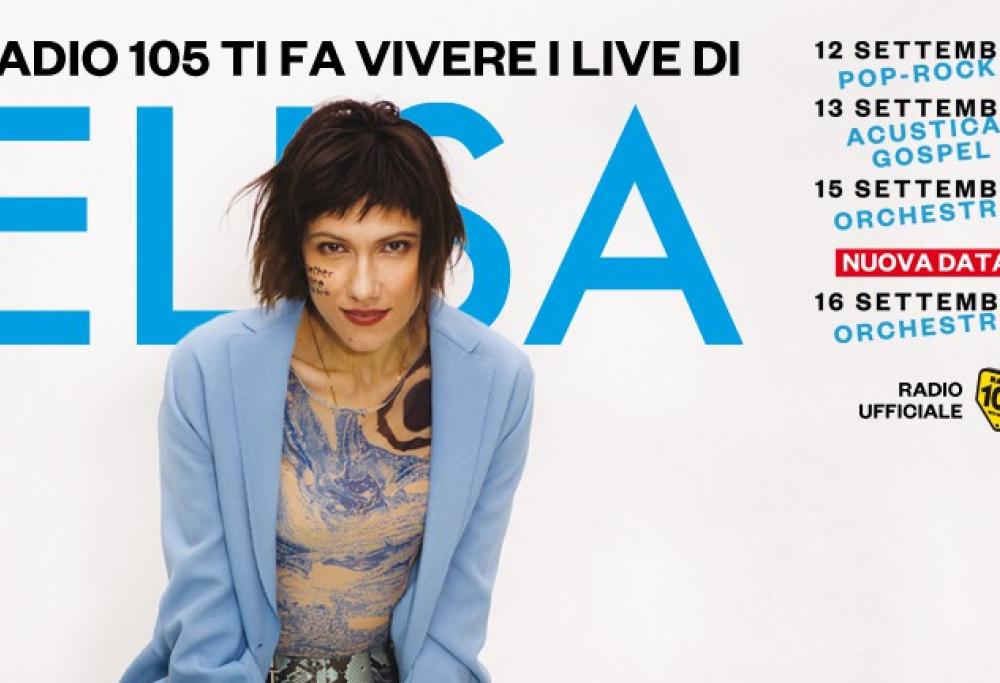 Elisa: in esclusiva, ecco la scaletta dello spettacolo "Orchestra" di stasera