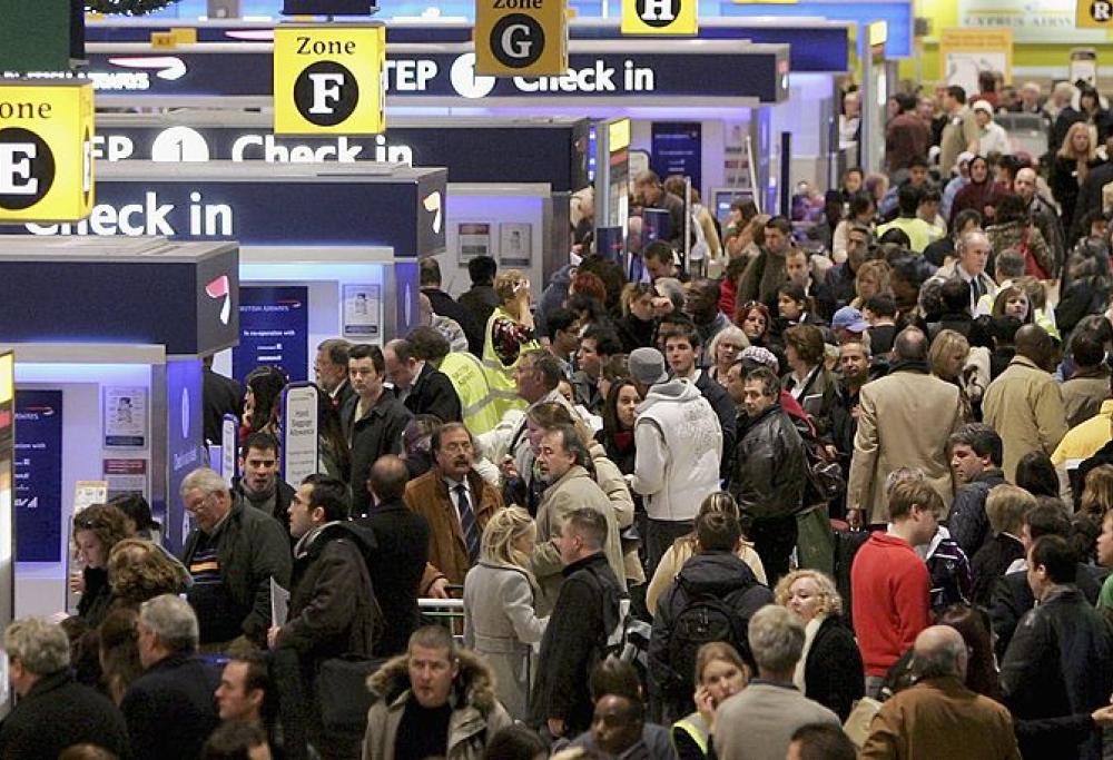 Un black out manda in tilt gli aeroporti di tutto il mondo