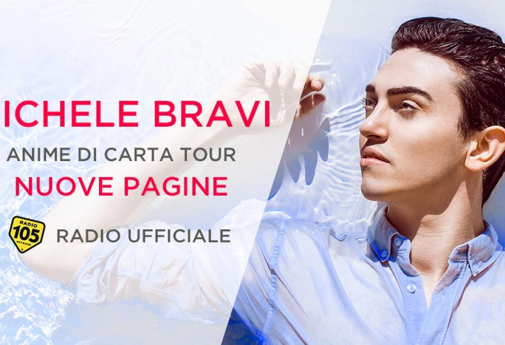 Radio 105 è la Radio Ufficiale del tour di Michele Bravi