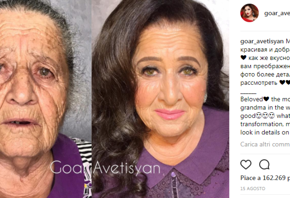 Come ti trasformo la nonna... Con il makeup!