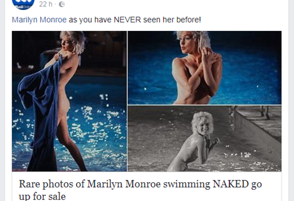 Rare (e bellissime) foto di Marilyn Monroe nuda vanno all'asta 