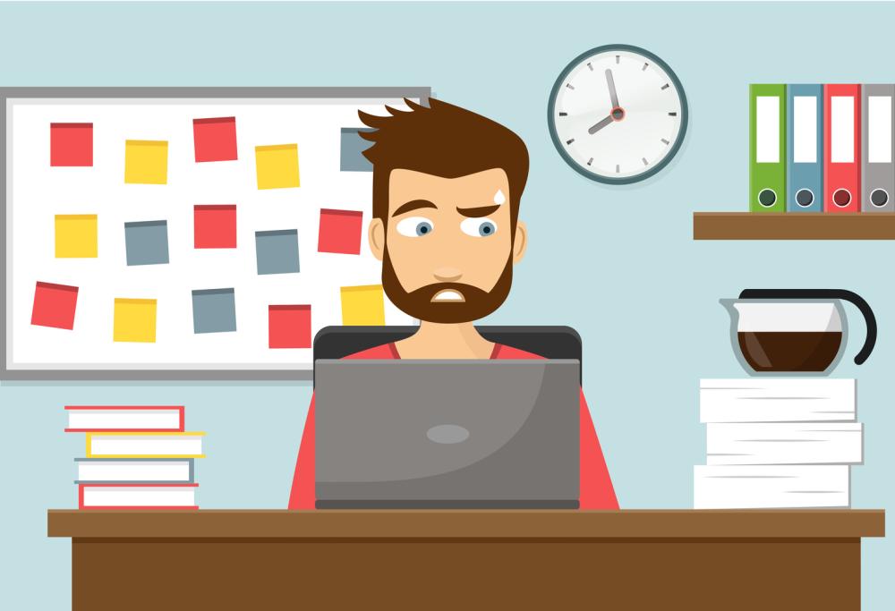 Sei milioni di italiani stressati dal lavoro