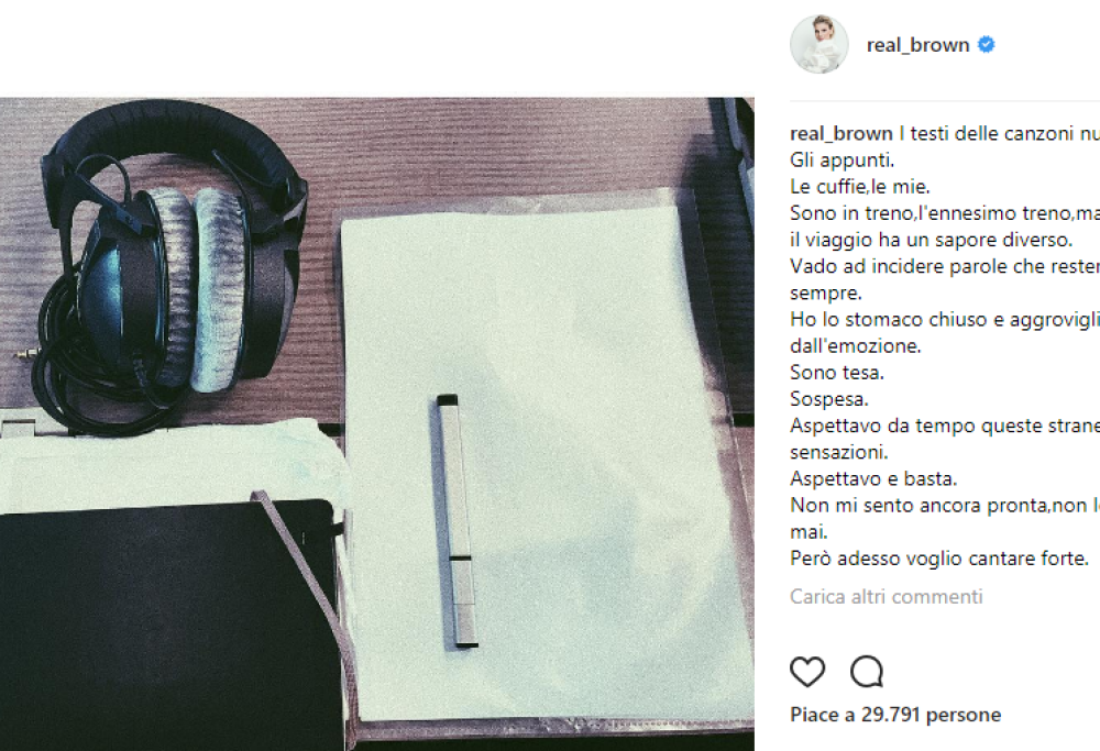 Emma Marrone entra in studio: "Ho lo stomaco chiuso e aggrovigliato dall'emozione"
