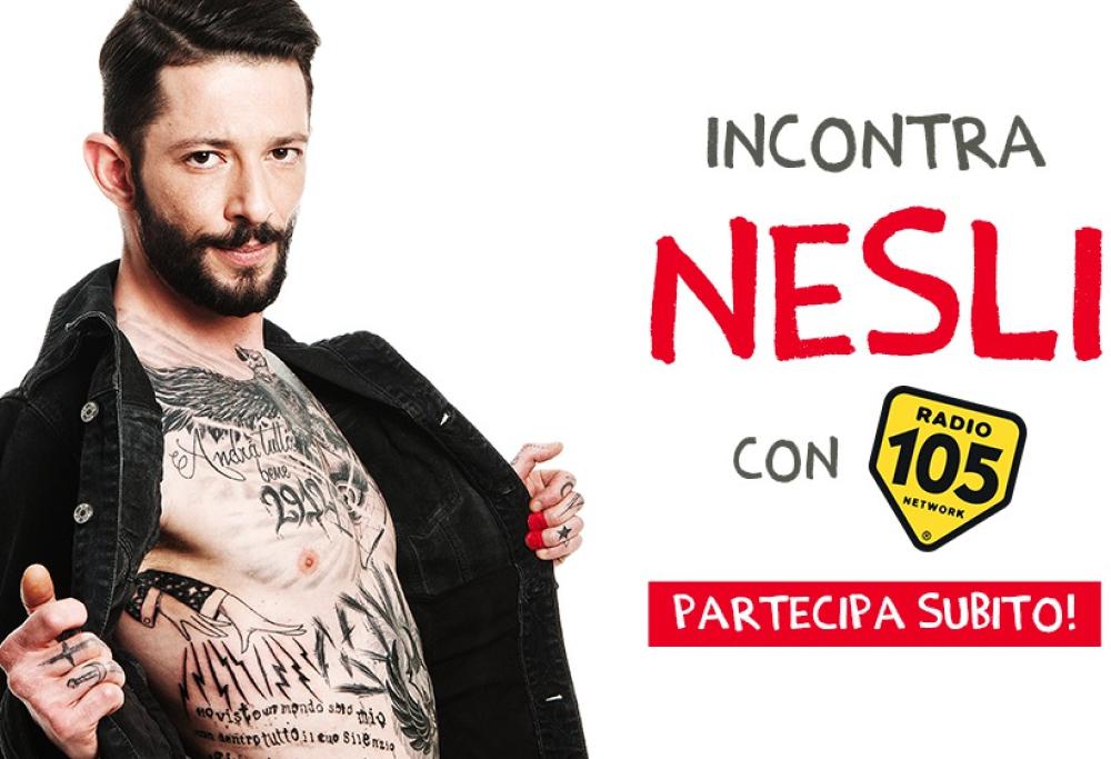 Speciale Nesli con Radio 105: prova a vincere i biglietti per i concerti di Roma e Milano