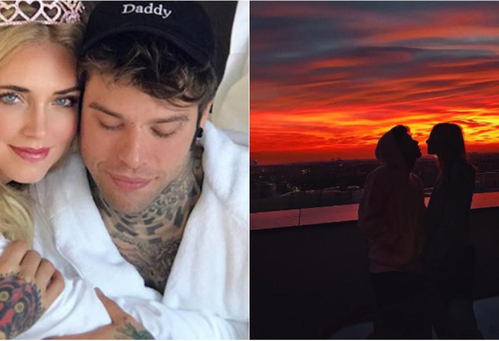 Chiara è incinta, il weekend più romantico si conclude col bacio al tramonto