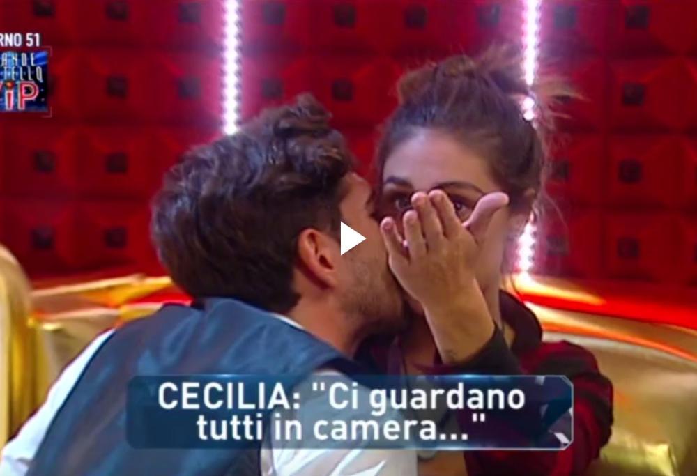 Grande Fratello Vip: l’amore a luci rosse tra Cecilia e Ignazio che fa impazzire i social