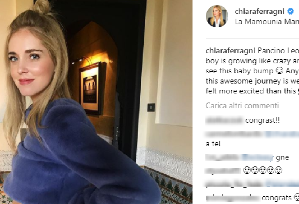 Chiara Ferragni: a quanto pare, il nome del bambino sembra ufficiale!