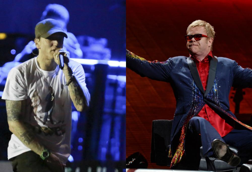 Quando Eminem regalò due sex toy a Elton John...