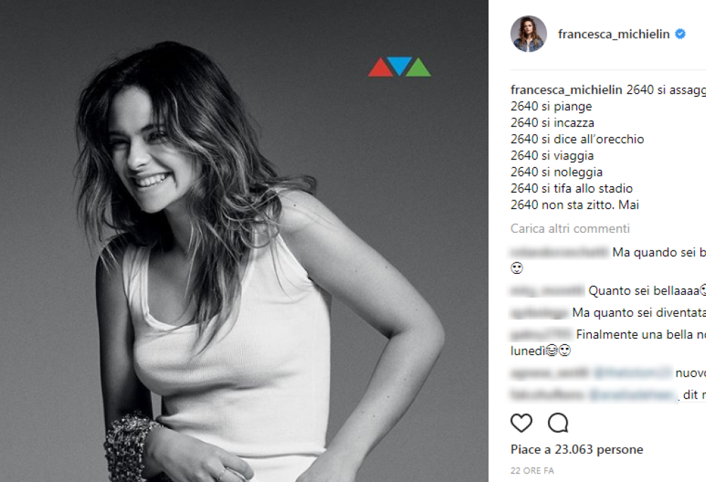 Francesca Michielin: il nuovo album si intitola "2640"