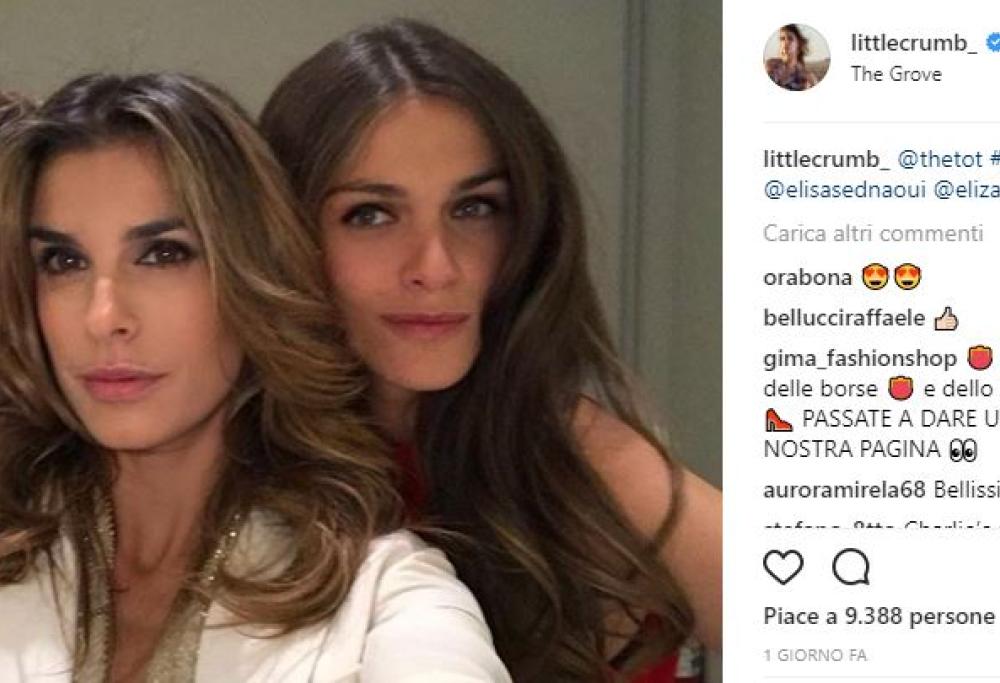 Elisabetta Canalis: a Los Angeles con Kim Kardashian per i bambini